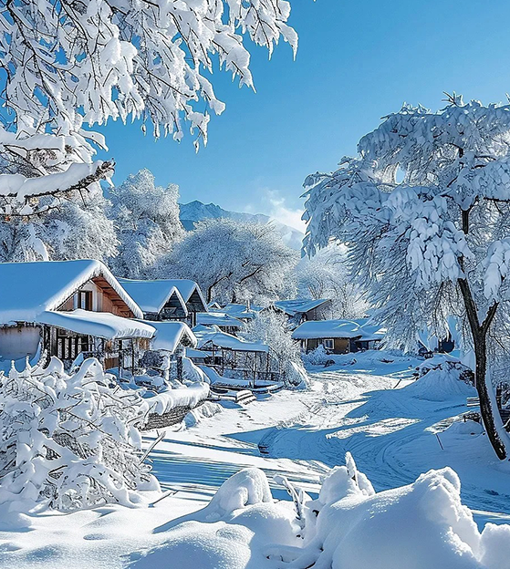 2D1N Harbin Snow Village Two-Day Tour (Datudingzi Mountain+Horse-drawn Sleigh+Skiing)